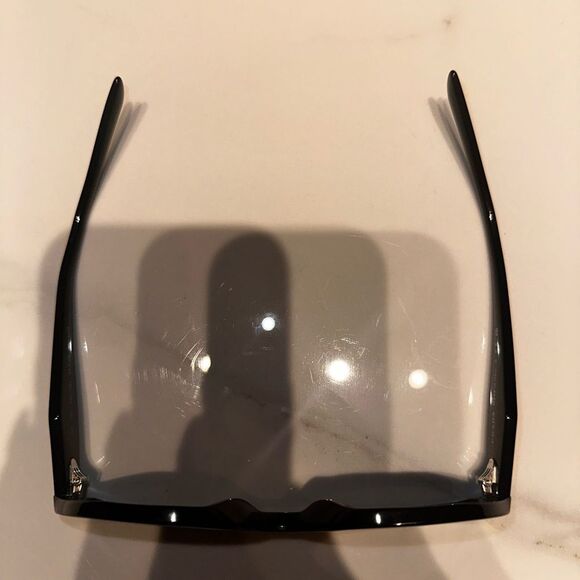 PRADA Sunglasses - A 02S - BLACK on Black - BRAND NEW with Case-Box-Paperwork - Picture 9 of 13